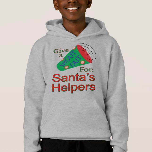 Ut för tomtens hjältar t shirt (Framsida)