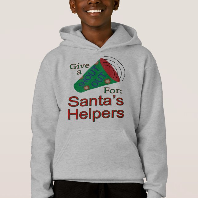 Ut för tomtens hjältar t shirt (Framsida)