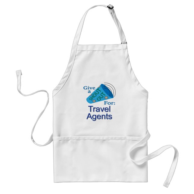 Ut för Travel Agent Förkläde (Framsidan)