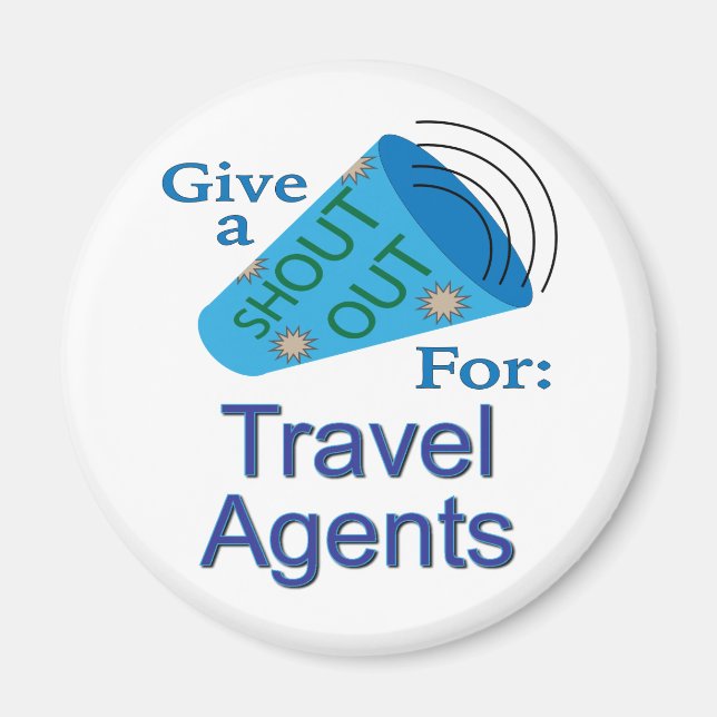 Ut för Travel Agent Magnet (Framsidan)