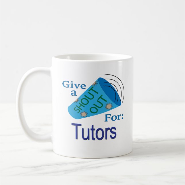 Ut för Tutors Kaffemugg (Vänster)