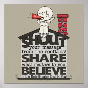 Ut från Roofops. Poster