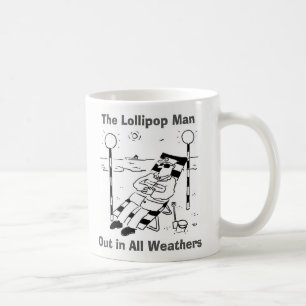 Ut i alla väder. Lollipop Man Sunbad Kaffemugg