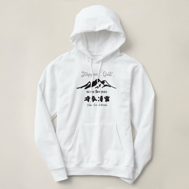 Ut i rökskjortan t shirt (Design framsida)