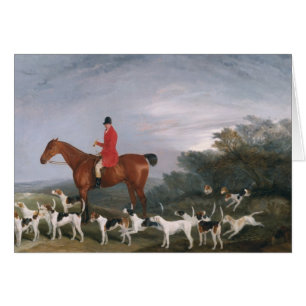 Ut jaga, 1841 hälsningskort