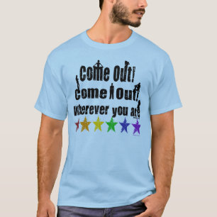 Ut kommer stjärnor tee shirt