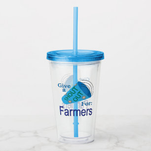 Ut med bönderna take away mugg