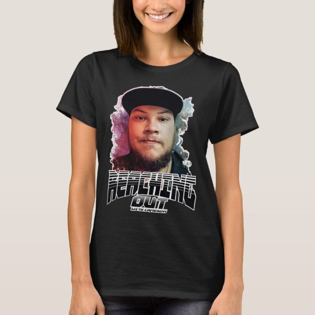 Ut med Cameron Camo Ansikte T Shirt (Framsida)