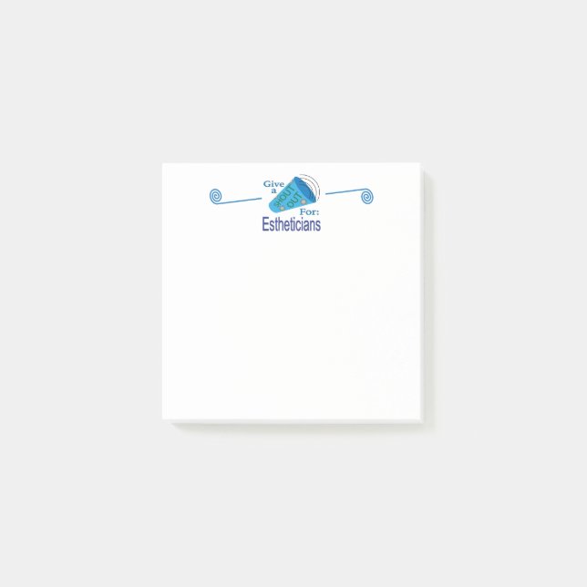 Ut med dig för estetiker post-it block (Framsida)