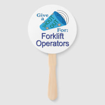 Ut med dig för gaffeloperatörer