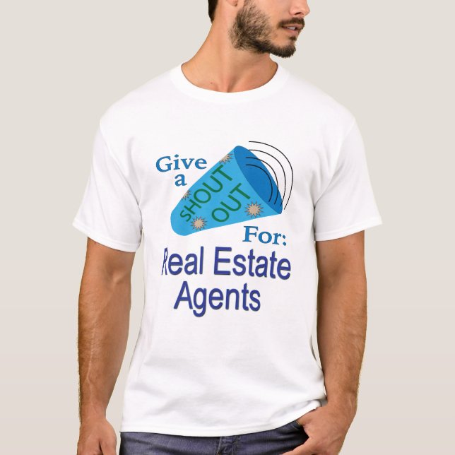 Ut med dig för Real Gods Agent T Shirt (Framsida)