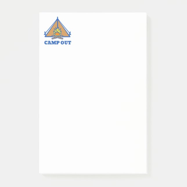 Ut med läger post-it block (Framsida)