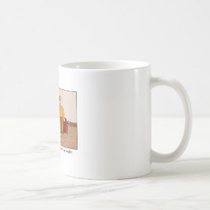 Ut med singeltecknadmuggen kaffemugg