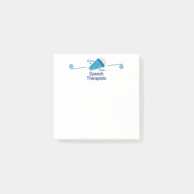 Ut med Tal-terapister Post-it Block (Framsida)