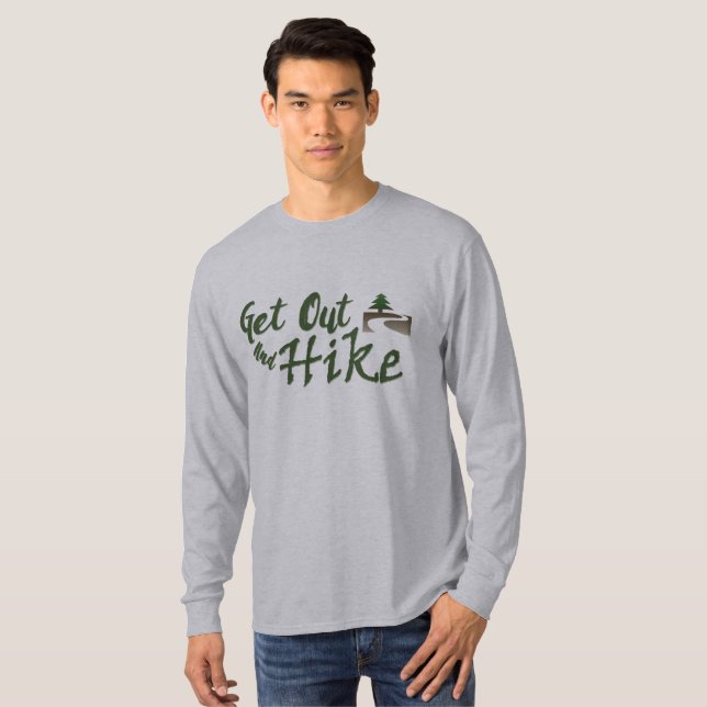Ut och hoppa upp t shirt (Hel framsida)