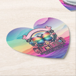 Ut och Proud Gay pride Party Underlägg Papper