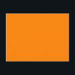 UT-orangen färg Vykort<br><div class="desc">färg UT-orange FF8200</div>
