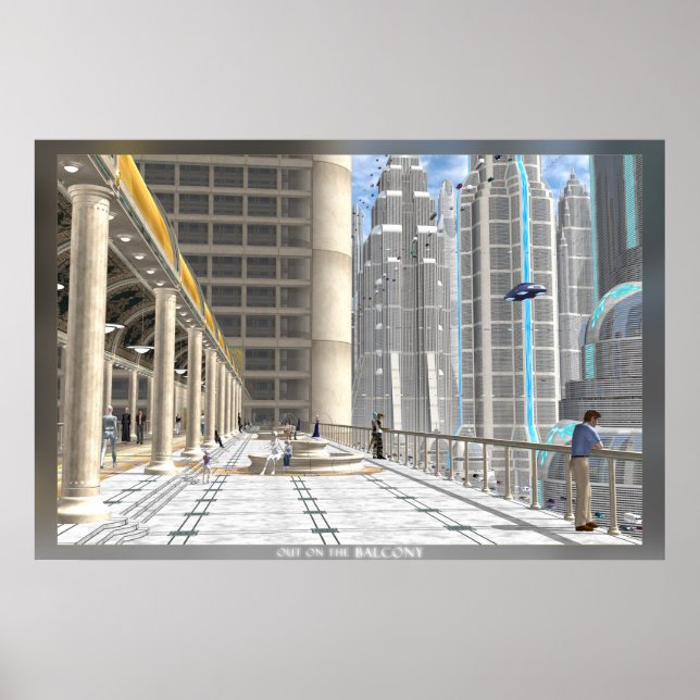 Ut på Balkongen Poster (Framsidan)