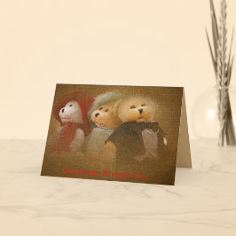 Ut på de egna öronen Valentine Helgkort