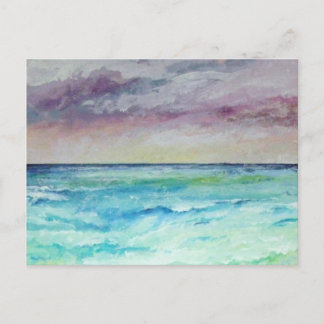 Ut till havet från Chapel Porth, Cornwall Vykort