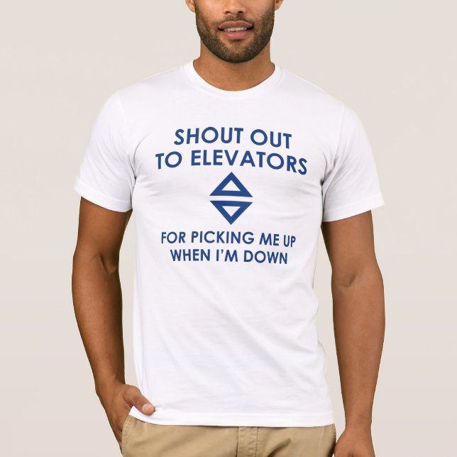 Ut till höjdpunkter t shirt (Framsida)