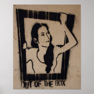 Ut ur boxasaffischen poster