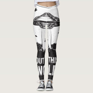 UT UR damasker för DENNA VÄRLD Leggings