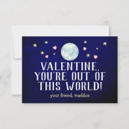 Ut ur den här världen Valentine Anteckningskort