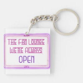 Ut ur den Towner LoungerKeychain rosor/svarten