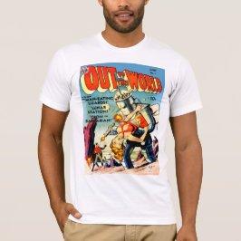 UT UR DENNA humorbok för VÄRLDScoolavintage täcka T-shirt