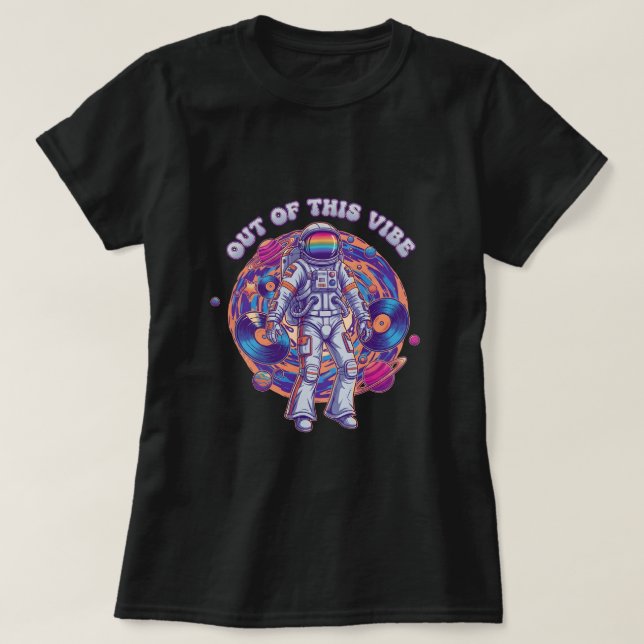 Ut ur denna vibb t shirt (Design framsida)