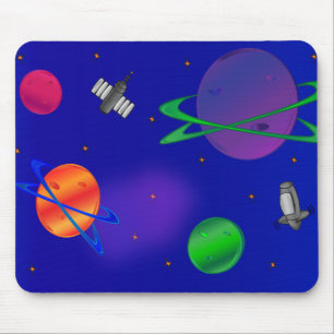 Ut ur detta världsutrymme Mousepad Musmatta