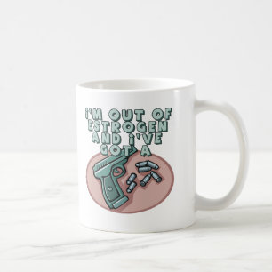 Ut ur EstrogenT-tröja och gåvor för henne Kaffemugg