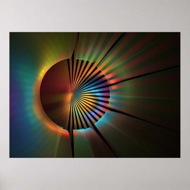 "Ut ur hörnet av Öga" Poster (Framsidan)