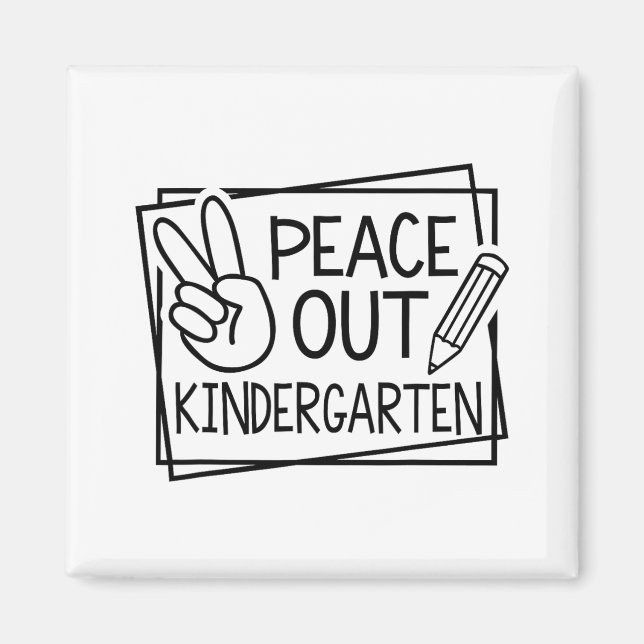 Ut ur Kindergarten förra dagen vid sommaruppehålle Magnet (Framsidan)