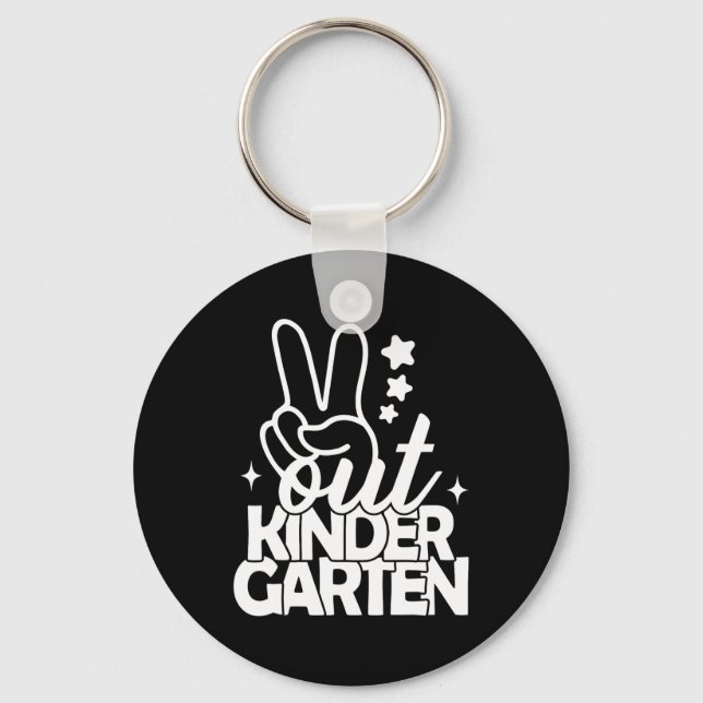 Ut ur Kindergarten Grad förra dagen, lärare K Nyckelring (Framsida)