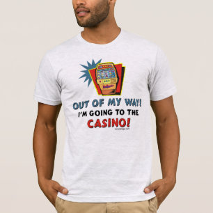Ut ur mitt långt! Kasino Tee Shirt