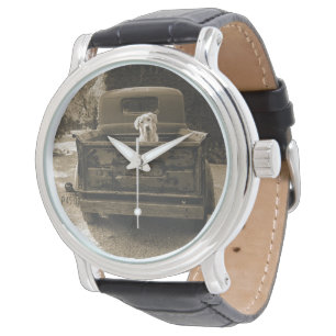 Ut ur skugga - Hund-foto Armbandsur