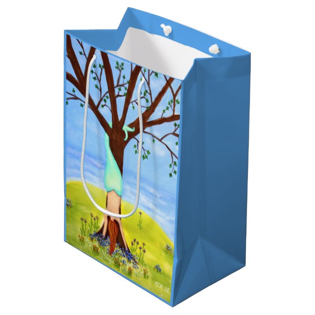 "Ut ur vatten" sjöjungfrukonst (Framsidan Vinklad)