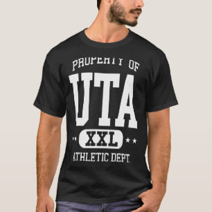UTA Retro Athletic Egendom Dept T Shirt