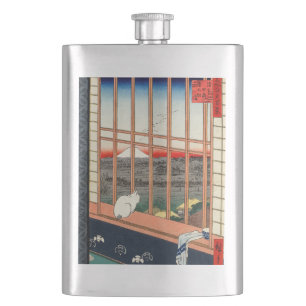 Utagawa Hiroshige - Asakusa Ris fält Fickplunta