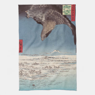 Utagawa Hiroshige - Fukagawa Susaki och Jumantsubo Kökshandduk