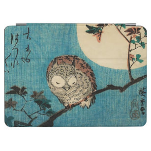 Utagawa Hiroshige - Horned Uggla på Maple Gren iPad Air Skydd