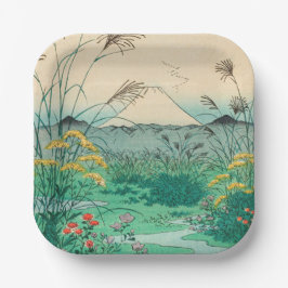 Utagawa Hiroshige - Otsuki Plain in Kai Province