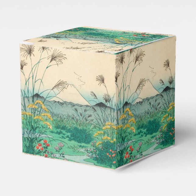 Utagawa Hiroshige - Otsuki Plain in Kai Province Presentaskar (Framsidan Sidan)