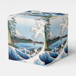 Utagawa Hiroshige - Sea off Satta, Suruga Province Presentaskar