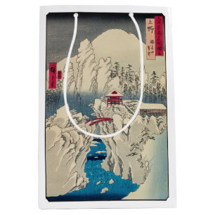 Utagawa Hiroshige - Snö på berget Haruna
