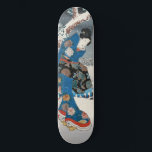 Utagawa Hiroshige - Tale of Genji, Elegant Woman Mini Skateboard Bräda 18,5 Cm<br><div class="desc">Bale of Genji: Elegant Woman in Snö Scenes - Utagawa Hiroshige and Utagawa Toyokuni,  Woodblock färg print,  1853</div>