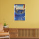 Utagawa Hiroshige, Vild Sea Breaking på Sten Poster (Living Room 2)
