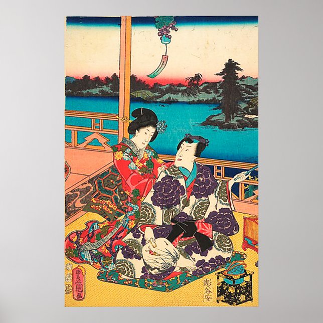 Utagawa Kunisada Poster (Framsidan)